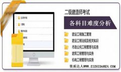 二建哪一科比較難考?各科目難度分析