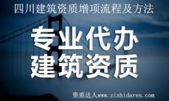 四川建筑資質增項